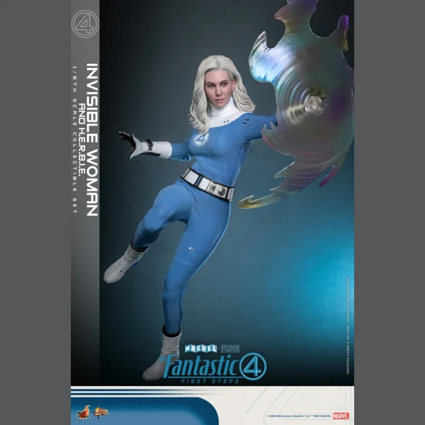 Hot Toys The Fantastic Four: First Steps - Invisible Woman & HERBIE (Deluxe)