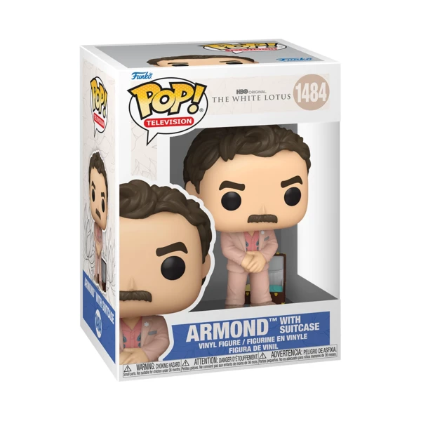 Funko Pop! Armond With Suitcase, The White Lotus