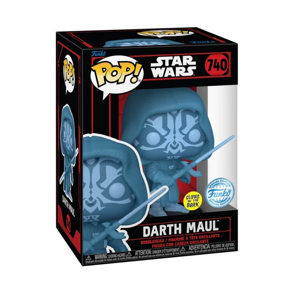 Funko Pop! Darth Maul (Holo) (Glow), Star Wars: Dark Side