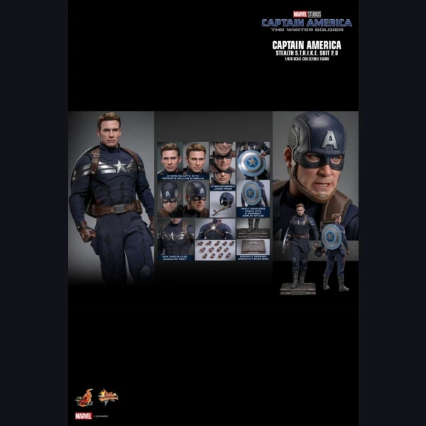 Hot Toys Captain America (Stealth S.T.R.I.K.E. Suit) 2.0, Captain America: The Winter Soldier