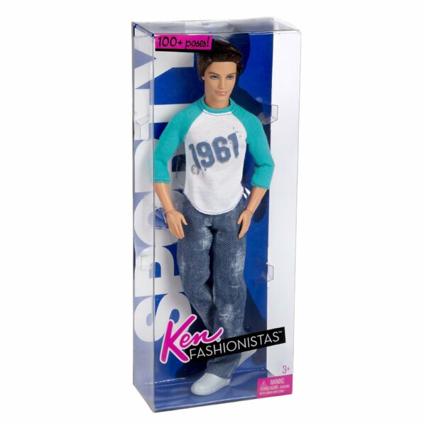 Barbie Ken Fashionistas Sporty #V3397 (2010), Fashionistas (wave 1)