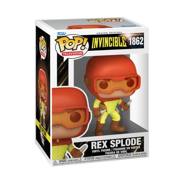 Funko Pop! Rex Splode, Animation