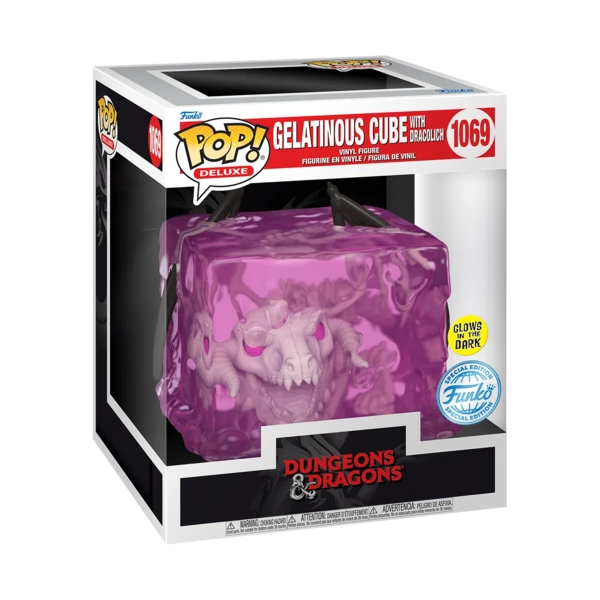 Funko Pop! DELUXE Gelatinous Cube With Dracolich, Dungeons And Dragons