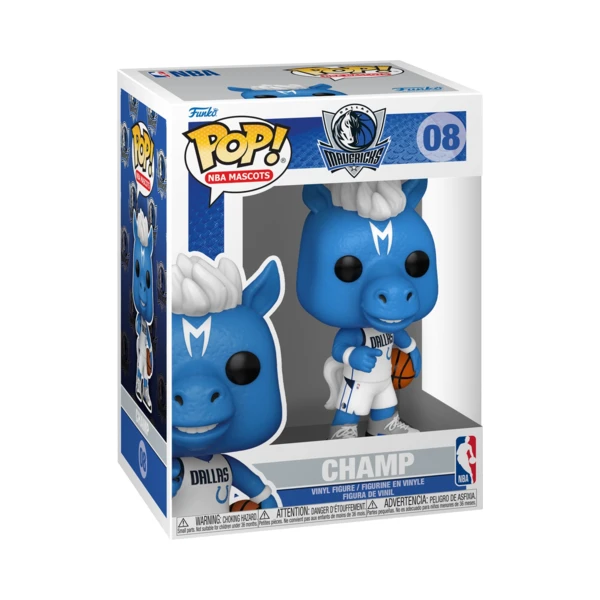 Funko Pop! Champ, NBA: Mavericks