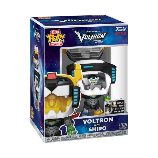 Funko Pop! Bitty Bot Voltron with Shiro, Bitty Pop!