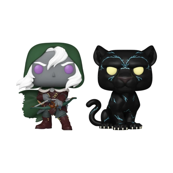 Funko Pop! 2-PACK Drizzt Do'urden And Guenhwyvar, Dungeons And Dragons