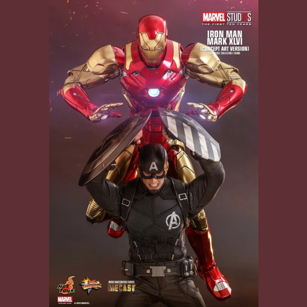 Hot Toys Iron Man Mark XLVI (Concept Art Version), Marvel Studios: The First Ten Years