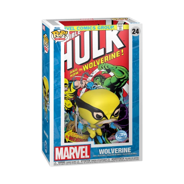 Funko Pop! COVER Wolverine, The Incredible Hulk #181