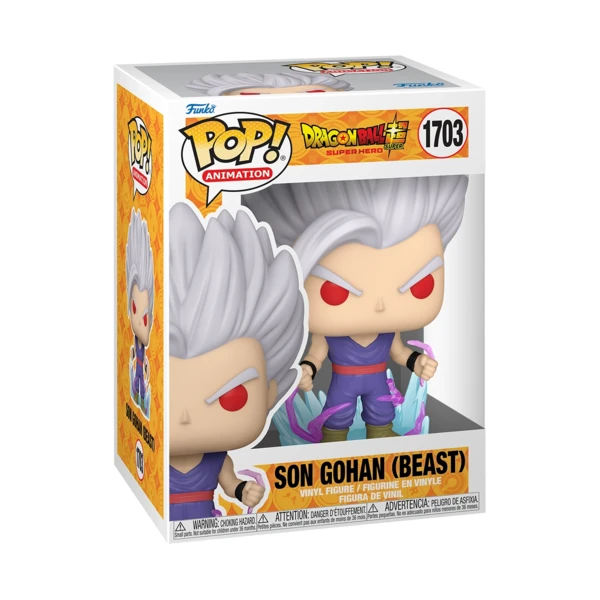 Funko Pop! Son Gohan (Beast),  Dragon Ball Super: Super Hero