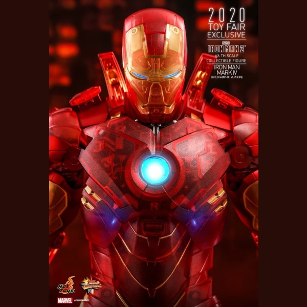 Hot Toys Iron Man Mark IV (Holographic Version), Iron Man 2