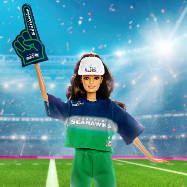Barbie Seattle Seahawks (Super Bowl LX), NFL Super Bowl