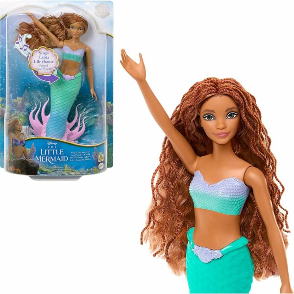 Disney Ariel with Signature Tail, Sing & Dream, The Little Mermaid