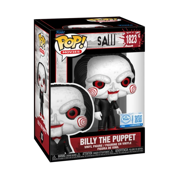 Funko Pop! Billy the Puppet with Glitter Shoes, Horror