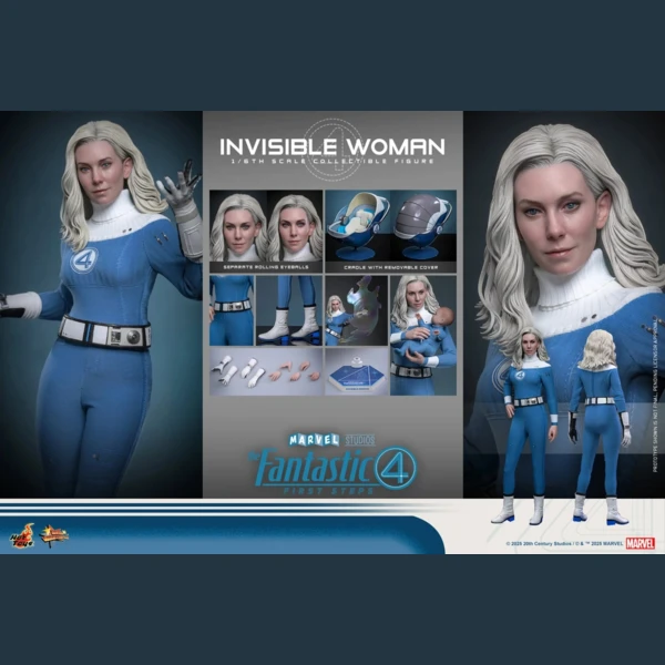 Hot Toys The Fantastic Four: First Steps - Invisible Woman (Deluxe)