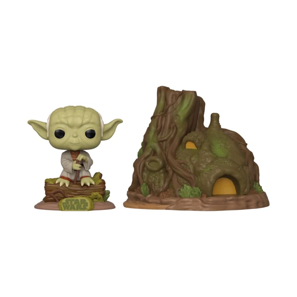Funko Pop! TOWN Dagobah Yoda With Hut, Star Wars: The Empire Strikes Back