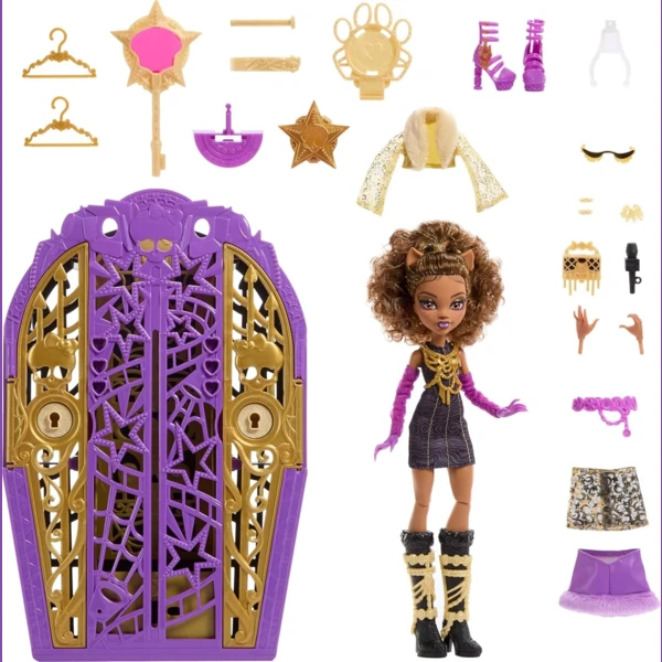 Monster High Clawdeen Wolf, Hauntlywood Mysteries, Skulltimate Secrets