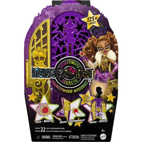 Monster High Clawdeen Wolf, Hauntlywood Mysteries, Skulltimate Secrets