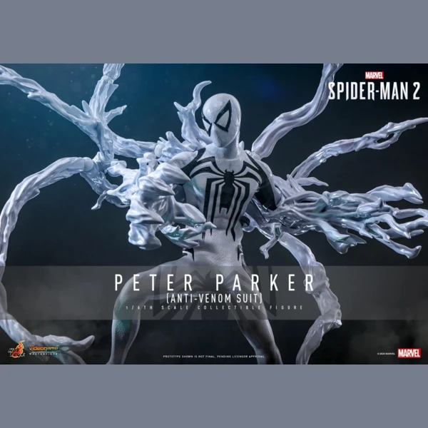 Hot Toys SpiderMan 2 - Peter Parker (Anti-Venom Suit) (Deluxe), Marvel's Spider-Man 2
