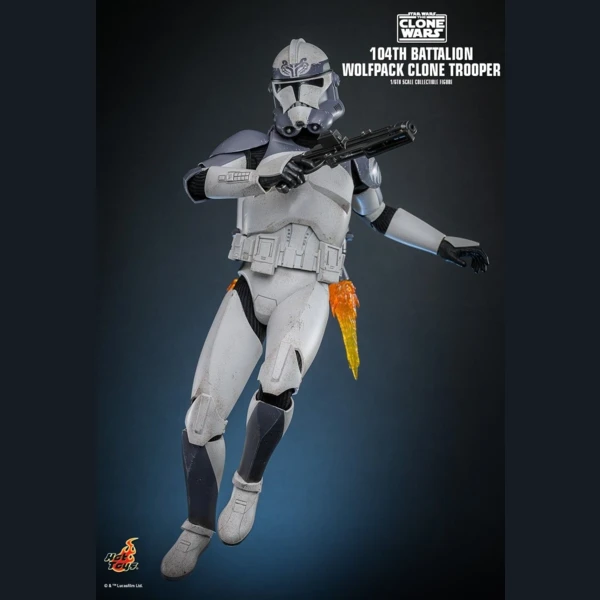 Hot Toys 104th Battalion Wolfpack Clone Trooper, Star Wars: The Clone Wars