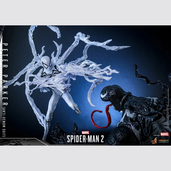 Hot Toys SpiderMan 2 - Peter Parker (Anti-Venom Suit) (Deluxe), Marvel's Spider-Man 2