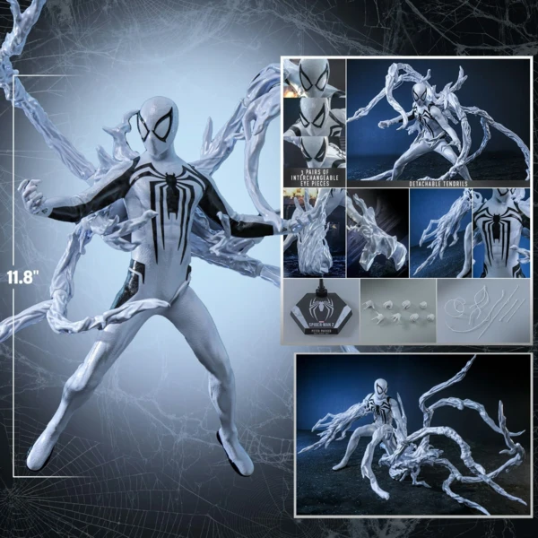 Hot Toys SpiderMan 2 - Peter Parker (Anti-Venom Suit) (Deluxe), Marvel's Spider-Man 2