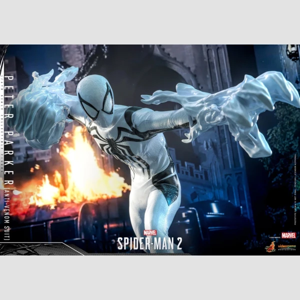 Hot Toys SpiderMan 2 - Peter Parker (Anti-Venom Suit) (Deluxe), Marvel's Spider-Man 2