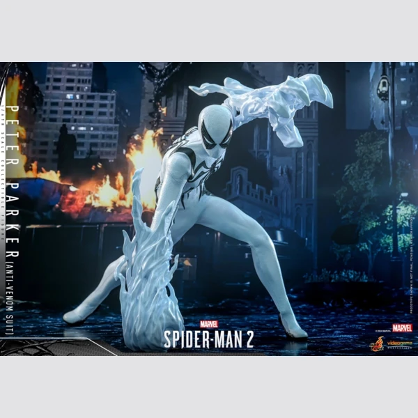 Hot Toys SpiderMan 2 - Peter Parker (Anti-Venom Suit) (Deluxe), Marvel's Spider-Man 2
