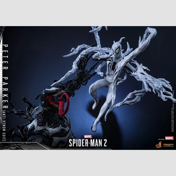Hot Toys SpiderMan 2 - Peter Parker (Anti-Venom Suit) (Deluxe), Marvel's Spider-Man 2