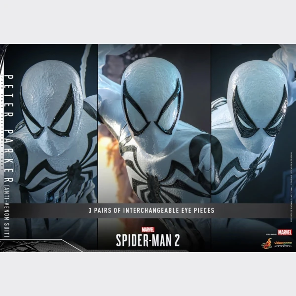 Hot Toys SpiderMan 2 - Peter Parker (Anti-Venom Suit) (Deluxe), Marvel's Spider-Man 2