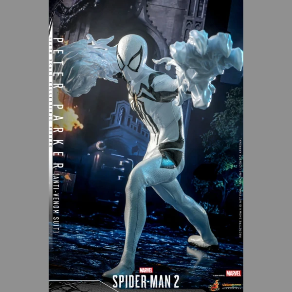 Hot Toys SpiderMan 2 - Peter Parker (Anti-Venom Suit) (Deluxe), Marvel's Spider-Man 2