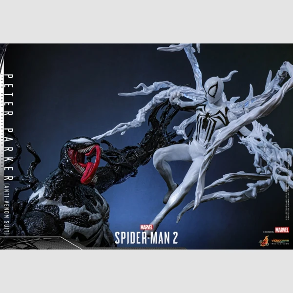 Hot Toys SpiderMan 2 - Peter Parker (Anti-Venom Suit) (Deluxe), Marvel's Spider-Man 2