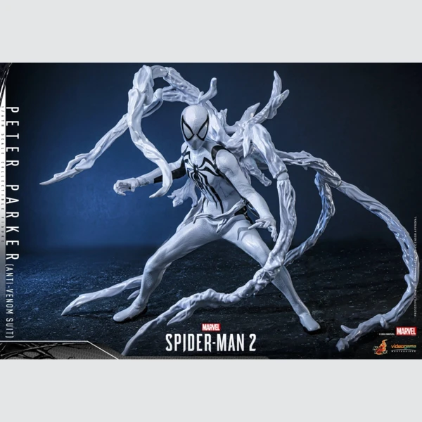 Hot Toys SpiderMan 2 - Peter Parker (Anti-Venom Suit) (Deluxe), Marvel's Spider-Man 2