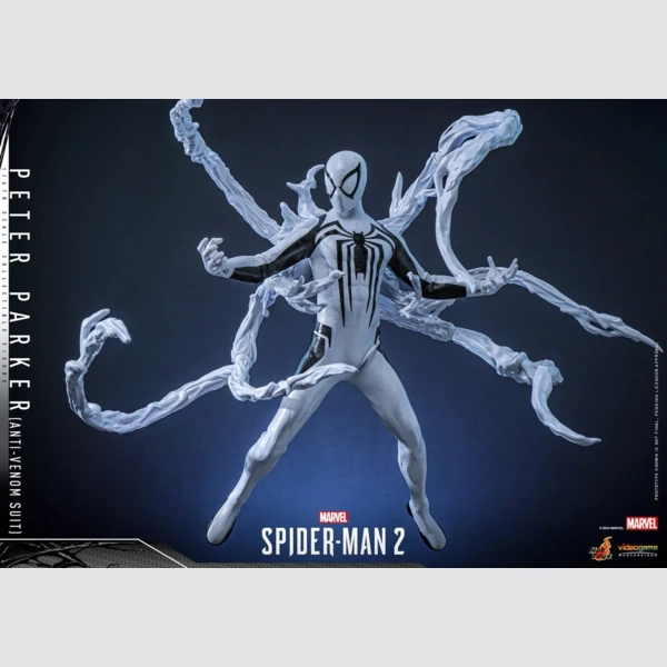 Hot Toys SpiderMan 2 - Peter Parker (Anti-Venom Suit) (Deluxe), Marvel's Spider-Man 2