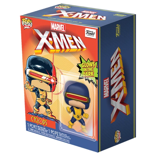 Funko Pop! Cyclops with T-Shirt (Glow In The Dark), Marvel 80th X-Men