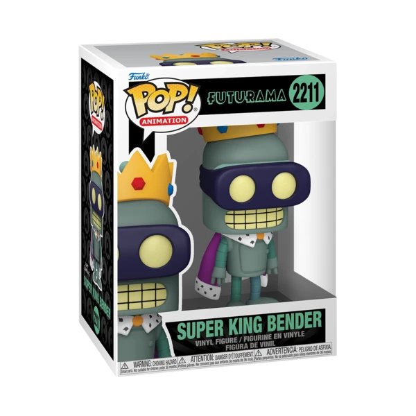 Funko Pop! Super King Bender, Animation