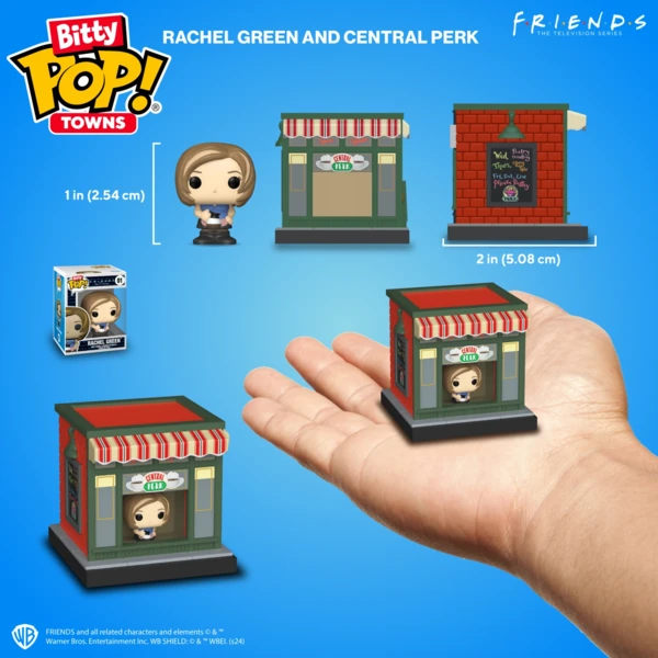 Funko Pop! Rachel Green and Central Perk, Movies & TV