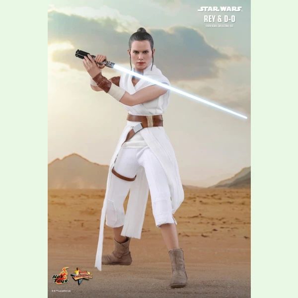 Hot Toys Rey and D-O, Star Wars: The Rise of Skywalker