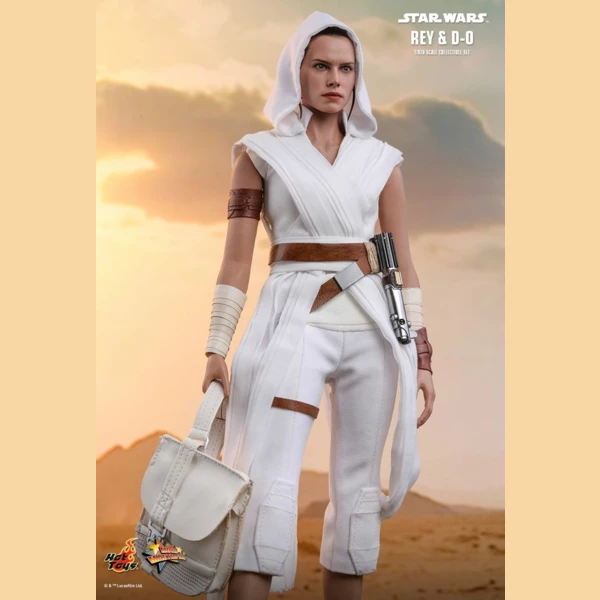 Hot Toys Rey and D-O, Star Wars: The Rise of Skywalker