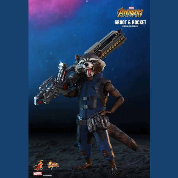 Hot Toys Groot & Rocket, Avengers: Infinity War