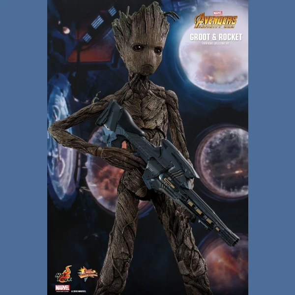 Hot Toys Groot & Rocket, Avengers: Infinity War