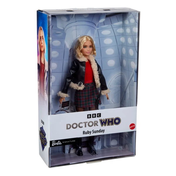 Barbie Ruby Sunday Doll, Inspired by The Series’ 14th Season, Dr. Who Collectible