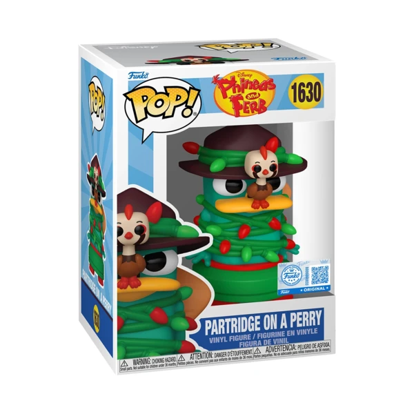 Funko Pop! Patridge On A Perry,  Phineas And Ferb