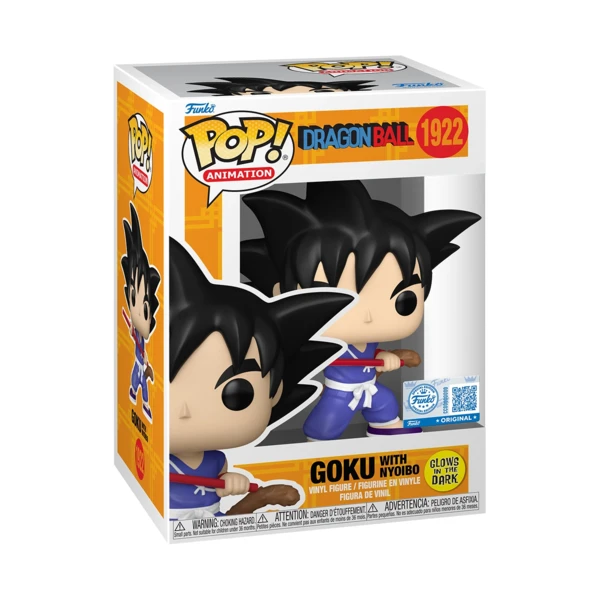 Funko Pop! Goku With Nyoibo (Glow),  Dragon Ball