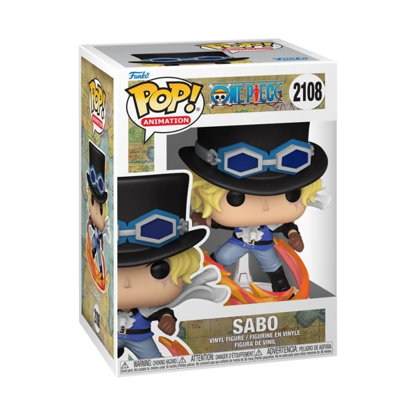 Funko Pop! Sabo Attacking with Pipe, One Piece