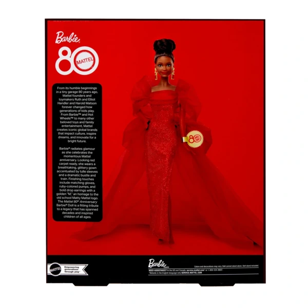 Barbie Brunette, 80th Anniversary, Anniversary Dolls