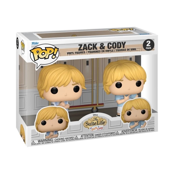 Funko Pop! The Suite Life of Zack & Cody 2-Pack, Disney Channel