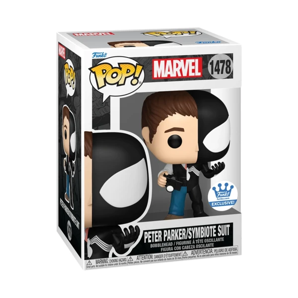 Funko Pop! Peter Parker/Symbiote Suit, Marvel
