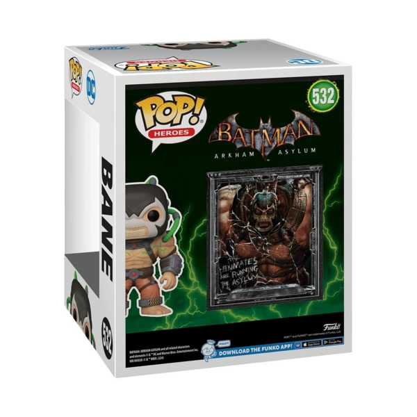 Funko Pop! SUPER Bane (Glow), Batman: Arkham Asylum