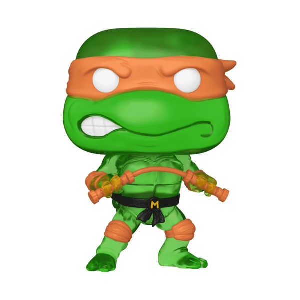 Funko Pop! Michelangelo (Translucent Green), Teenage Mutant Ninja Turtles