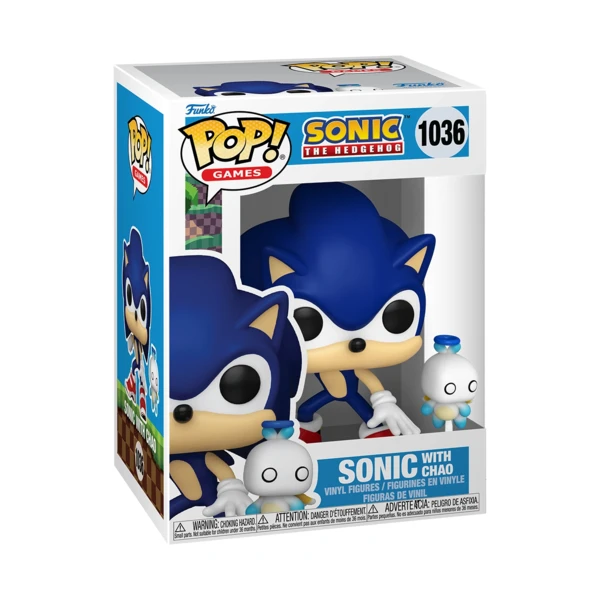Funko Pop! Sonic With Chao, Sonic The Hedgehog